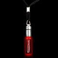 2" Red LED Pendant with Lanyard